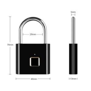 Candado De Huella Digital USB - vista 6