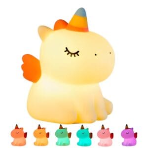 Lámpara Unicornio Infantil LED Recargable
