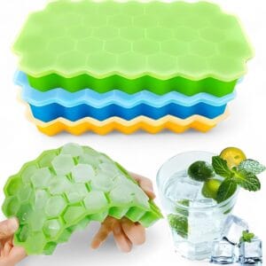 Cubetera de silicona con tapa – práctica, flexible y duradera