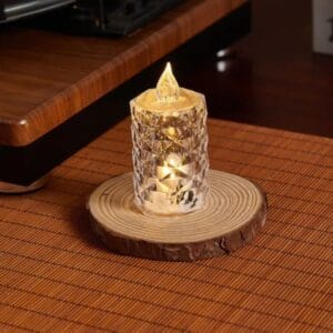 Vela a Pila Luz Cálida x24 – Decoración Segura y Elegante - vista 2