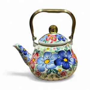 Pava Enlozada Floreada – Estilo y tradición en tu mesa