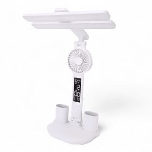Lámpara LED de Escritorio con Ventilador y Organizador - vista 2