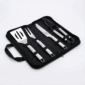 Set Parrillero 4 Piezas de Acero Inoxidable con Estuche