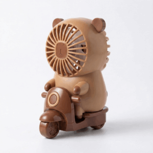 Ventilador Mini Mascota USB con Luz