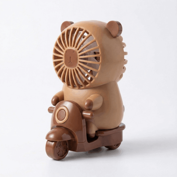 Ventilador Mini Mascota USB con Luz