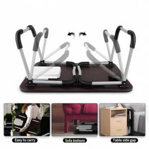 Mesa Plegable de Cama con Canasto – Trabajo, Estudio o Desayuno - vista 2