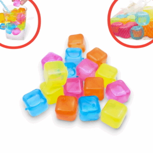 Pack x10 Cubos de Hielo Plástico Reutilizables