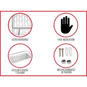 Estante Adhesivo Resistente - vista 3