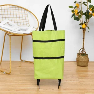 Bolso Carrito Plegable con Ruedas Reutilizable y Liviano - vista 2