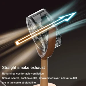 Extractor de Humo Portátil para Parrilla y Mesa – Antihumo para Asados y Fondue - vista 7