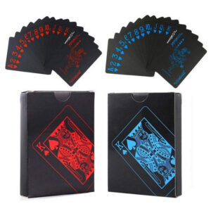 Naipes Plásticos Negros Antideslizantes – PVC Impermeable y Alta Durabilidad - vista 4