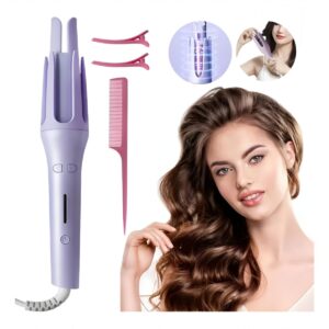 Buclera Automática con Rotación Bidireccional – Rizador de Pelo Cerámico 32MM