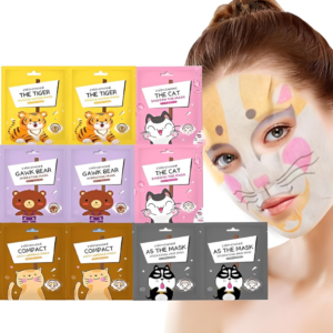 mascarillas faciales Chovemoar con diseño de animalitos cm-144