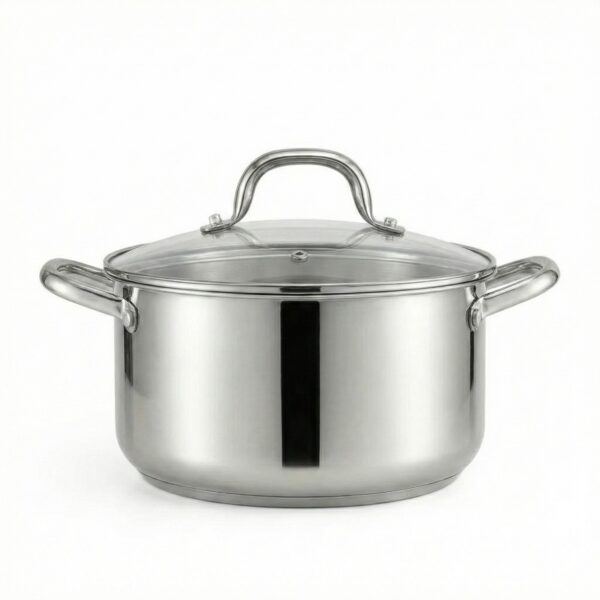 cacelora_acero_inoxidable_20cm.jpg CACEROLA 20CM ACERO INOXIDABLE TRIPLE FONDO CY2603-20