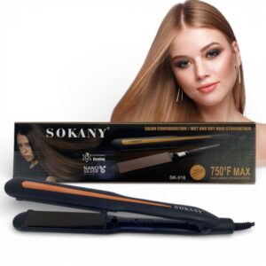 PLANCHA ALISADOR DE PELO SOKANY SK-916