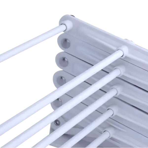 tender-extensible-de-pared-acordeón-80cm---perchero-de-acero-para-ropa-y-toallas-bj104d20-4 Tender Extensible de Pared Acordeón 80cm - Perchero de Acero para Ropa y Toallas BJ104D20 - Imagen 4