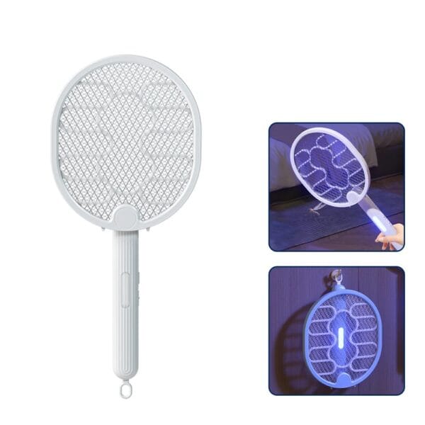 raqueta-recargable-mata-mosquitos-2-en-1-con-luz-violeta-6 Raqueta recargable mata mosquitos 2 en 1 con luz violeta - Imagen 6