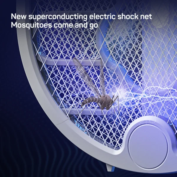 raqueta-recargable-mata-mosquitos-2-en-1-con-luz-violeta-5 Raqueta recargable mata mosquitos 2 en 1 con luz violeta - Imagen 5