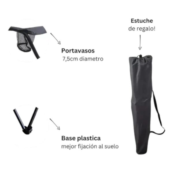 sillon-pelegable-con-posavaso-y-bolso-grande-3 SILLON PELEGABLE CON POSAVASO Y BOLSO GRANDE - Imagen 3