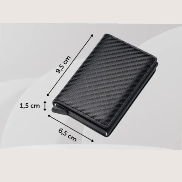 tarjetero-rfit-billetera-carbono-2 TARJETERO RFIT BILLETERA CARBONO - Imagen 2