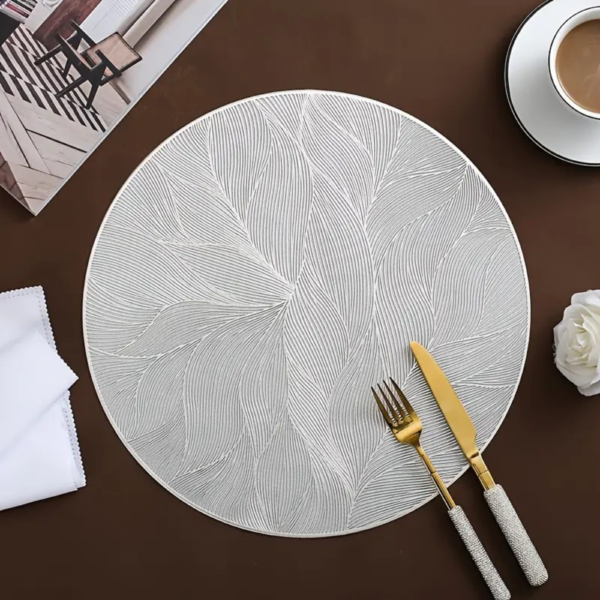 mantel-individual-redondo-dorado/plateado-3 MANTEL INDIVIDUAL REDONDO DORADO/PLATEADO - Imagen 3