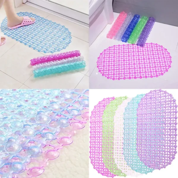 Alfombra De Baño Antideslizante Goma Para Bañera Ducha Tina