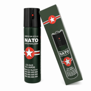 Gas Pimienta Nato 110ml Autodefensa No Tóxico Alcance 3m