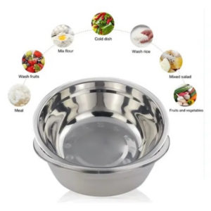 Bowl Para Mezclar De Acero Inoxidable Cocina 20cm