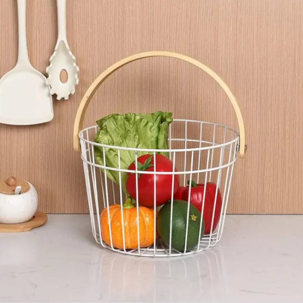 cesta-metal-blanco/negro-22.3cm-rm45-19-3 Cesta metal Blanco/Negro 22.3cm RM45-19 - Imagen 3