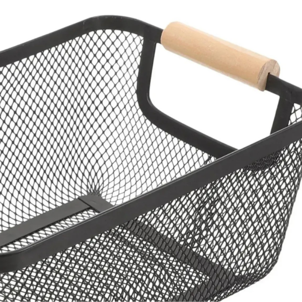 canastro-metal-con-asa-de-madera-30x13x22cm-rm45-15 Canastro metal con Asa de madera 30x13x22CM rm45-15