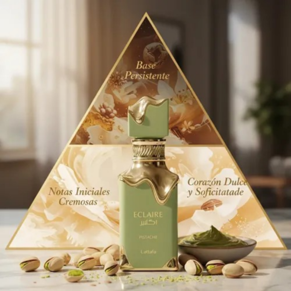 perfume-lattafa-eclaire-pistache-edp-100ml-4 Perfume Lattafa Eclaire Pistache edp 100ml - Imagen 4