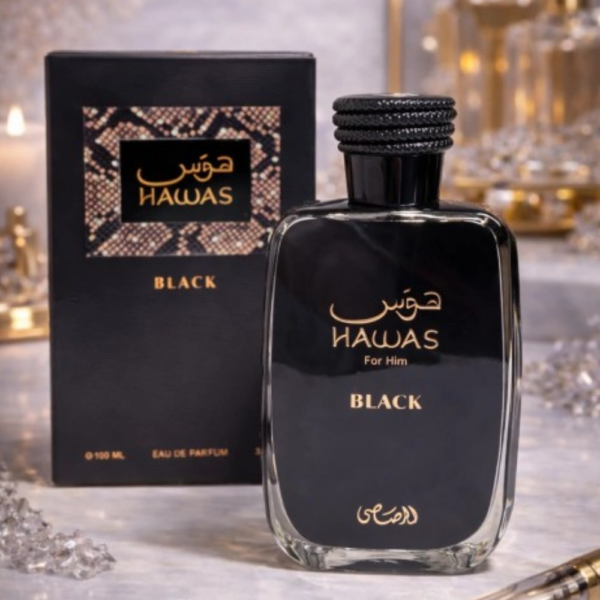 perfume-rasasi-hawas-black-edp-100ml-hombre-3 Perfume Rasasi Hawas Black Edp 100ml hombre - Imagen 3