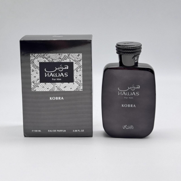 perfume-hawas-kobra-eau-de-parfum-100ml-hombre-3 Perfume Hawas Kobra Eau de Parfum 100ml Hombre - Imagen 3