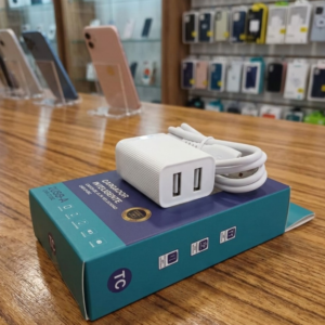 cargador 3.1 inova carga rapida 2 usb + CABLE - Imagen 2