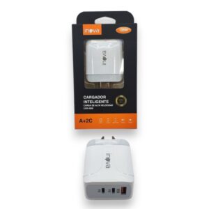 cargador 100w inova carga rapida 2 Tipo-c + Usb