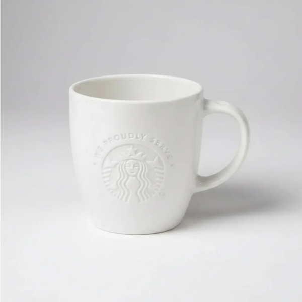 taza-blanca-cerámica-starbucks-frase-"we-proudly-serve"-5 Taza Blanca Cerámica Starbucks frase "We Proudly Serve" - Imagen 5