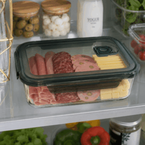 Contenedor de Vidrio Rectangular 1520ml CFSW-1520 - Imagen 2