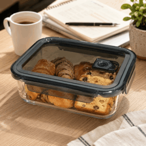Contenedor de Vidrio Rectangular 1520ml CFSW-1520