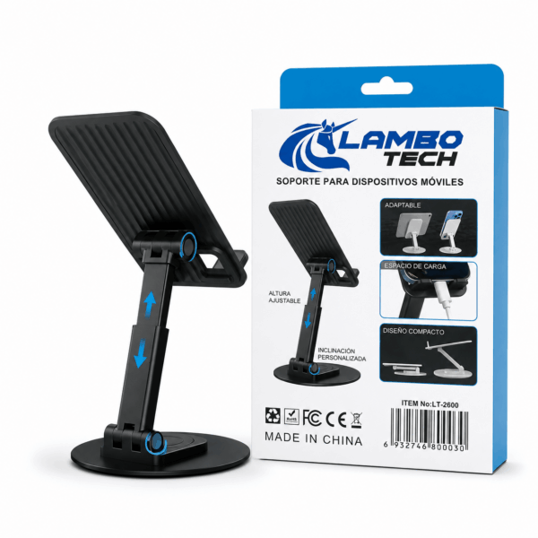 SOPORTE PARA CELULAR DISPOSITIVOS MOVILES 360 TECH