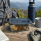 Contenedor de Vidrio Rectangular 640ml CFSW-640