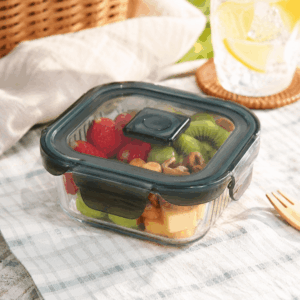 Contenedor de Vidrio Cuadrado 520ML ZFSW-520