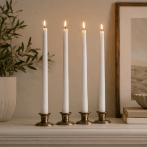 4 VELAS LARGA DOBLE DURACION ILUMINARTE - Imagen 4
