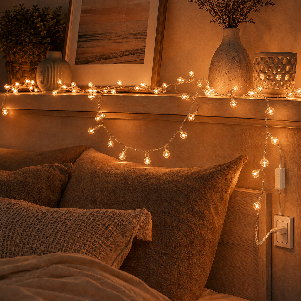 Guirnalda de Luces LED Bolitas Cristal - vista 5
