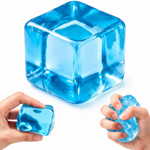 Squishy Cubo Transparente | Juguete Antiestrés