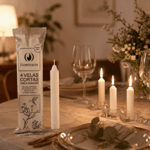 4 VELAS CORTA DOBLE DURACION ILUMINARTE - Imagen 4