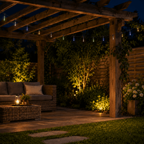 guirnalda-solar-gotas-de-agua-20-led,-multicolor,-4m+1m-5 Guirnalda solar gotas de agua 20 LED, multicolor, 4M+1M - Imagen 5