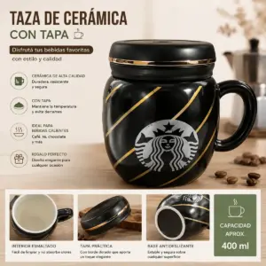 Taza Starbucks Ceramica Fashion Mugs RM46-12 - Imagen 5