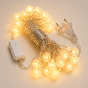 Guirnalda de Luces LED Bolitas Cristal