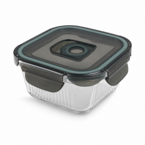 Contenedor de Vidrio Cuadrado 320ml ZFSW-320 - Imagen 2