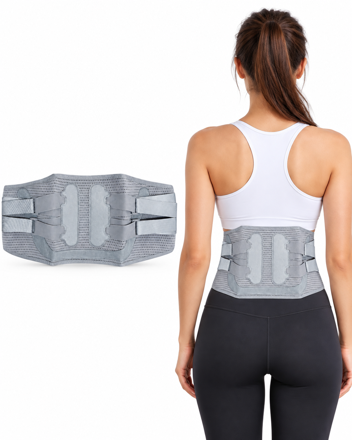251 CINTURON LUMBAR AJUSTABLE UNISEX talle m,l,xl,xxl